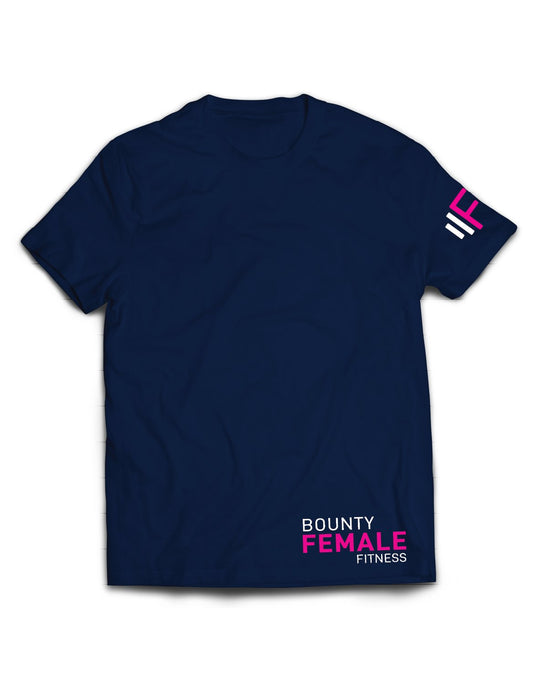 Universal Navy Premium Tee - Bounty Female Fitness - AMRAP INDUSTRIES