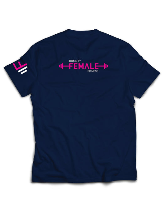 Universal Navy Premium Tee - Bounty Female Fitness - AMRAP INDUSTRIES