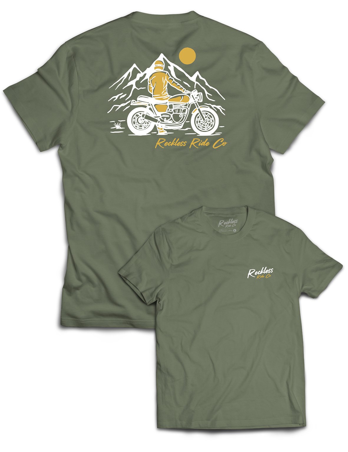 Universal Premium Tee - Enjoy the moment - Reckless Ride Co - AMRAP INDUSTRIES