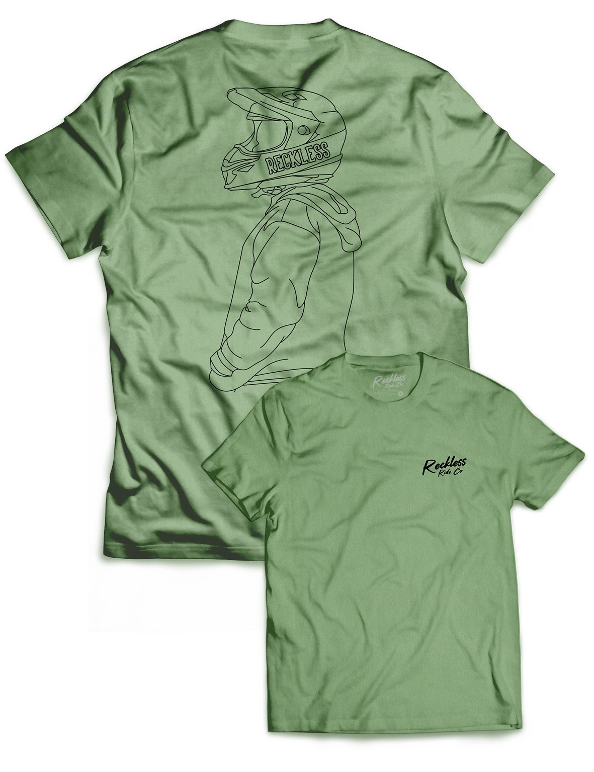 Universal Premium Tee - Reckless Rider - Reckless Ride Co - AMRAP INDUSTRIES