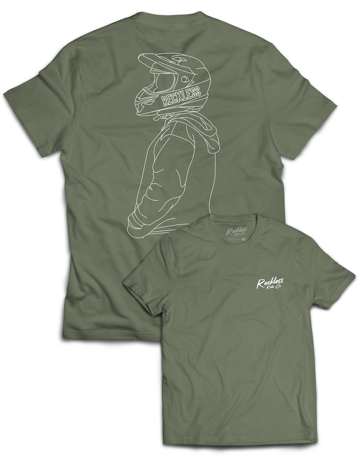 Universal Premium Tee - Reckless Rider - Reckless Ride Co - AMRAP INDUSTRIES