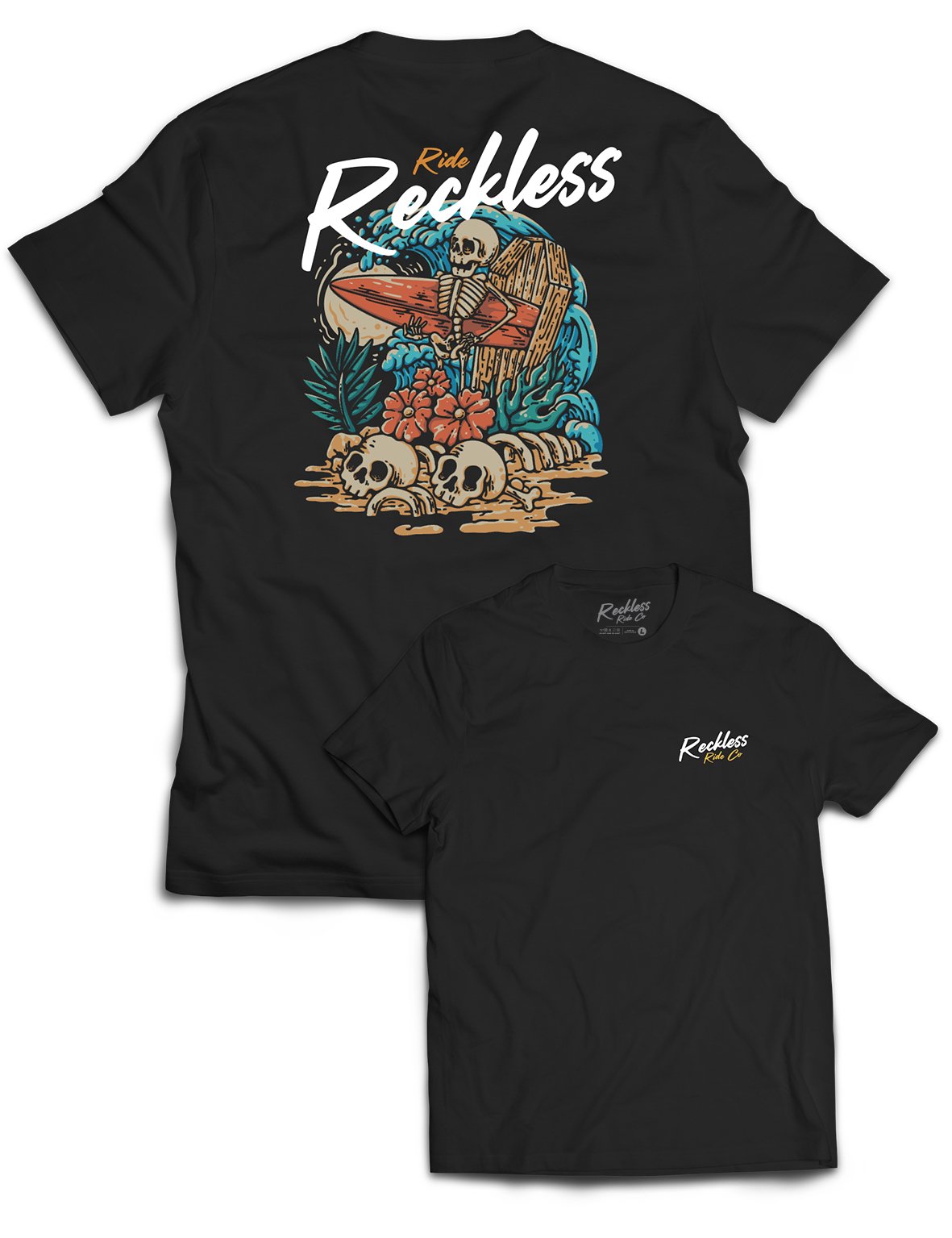 Universal Premium Tee - Reckless Vacation - Reckless Ride Co - AMRAP INDUSTRIES