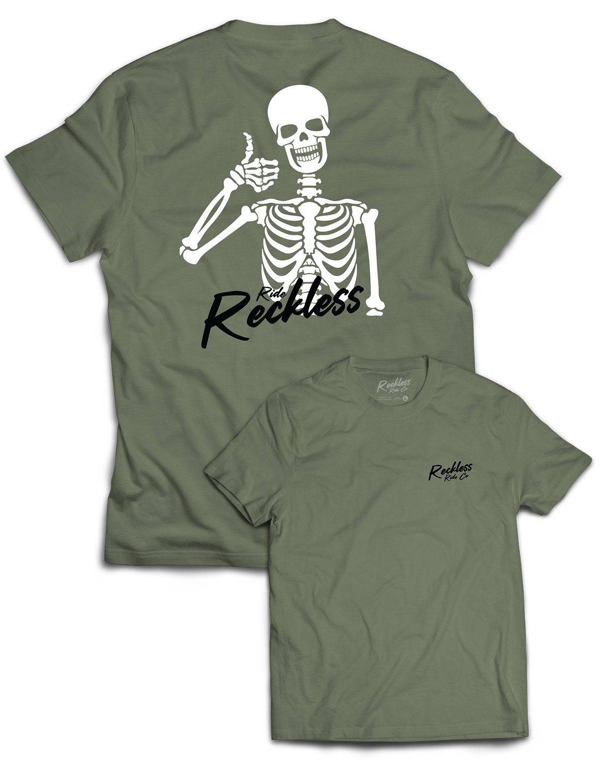 Universal Premium Tee - Thumbs Up - Reckless Ride Co - AMRAP INDUSTRIES