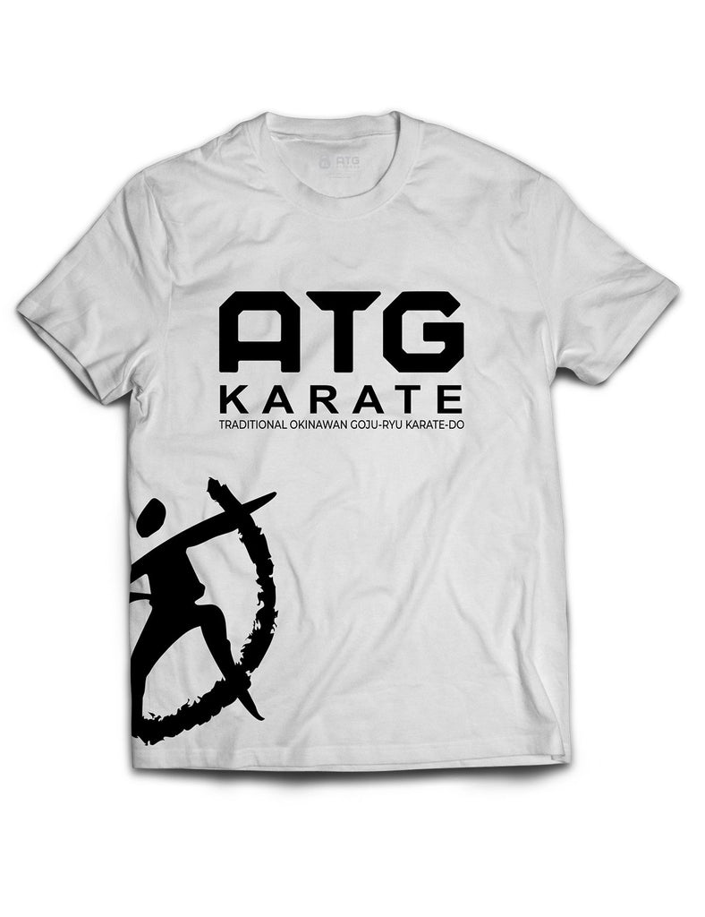 Universal White Premium Tee - Karate - ATG Fitness - AMRAP INDUSTRIES